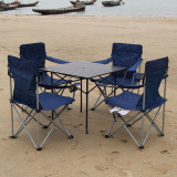 亏本包邮 户外折叠桌椅套装 沙滩桌椅组合自驾游野餐烧烤折叠桌椅