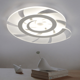 超薄led吸顶灯创意亚克力卧室灯海螺异形圆形简约时尚客厅卧室灯