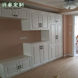 上海厂家定制定做整体衣柜移门衣柜步入式衣柜定制定做衣帽间壁柜