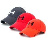 外贸美国UA安德玛帽子全封弹力男女士户外跑步运动款棒球帽鸭舌帽