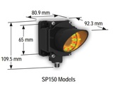 美国BANNER邦纳LED交通信号灯单色双色三色高亮指示灯 SP150