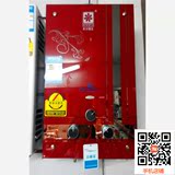 6L中国红樱花雪热水器 免水压 家用燃气热水器 包换一年