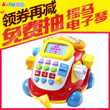 澳贝电子汽车电话音乐拖拉早教益智0-3-12个月1岁婴儿童宝宝玩具6