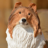 苏格兰牧羊犬雕塑摆件饰品苏牧模型公仔玩偶定制创意工艺品客厅现