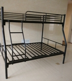 高低床子母床金属铁床上下床新款广东省双层铁艺床母子床铁架床