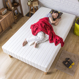索曼简易单双人1米2公寓布艺床简约日式小户型1.5一体儿童榻榻米