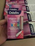 新西兰代购/现货Ostelin Vitamin D Kids婴幼儿童维生素D草莓滴剂