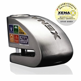 英国XENA摩托车报警碟刹锁 XX系列报警锁送电池锁包-可选购固定架