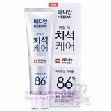 韩国正品代购 爱茉莉media麦迪安升级86牙膏白色美白牙齿保护牙龈