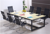 P8T办公室接待桌椅组合洽谈桌会客桌茶几桌圆形桌小会议桌简约