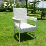 藤椅子茶几套装户外阳台休闲桌椅优质藤制椅子白色简约组合特价