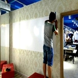 贴纸双层加厚白板贴 儿童涂鸦教学培训黑板可移除墙贴可擦写绿板