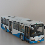 1:43原厂汽车模型 上海申沃客车 上海公交巴士