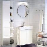 宜家北欧 卫生间小方瓷砖 厨房墙砖 白厨卫砖 浴室厕所 纯色磁砖