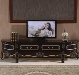 欧式电视柜新古典电视柜茶几组合简约实木烤漆视听柜客厅家具特价