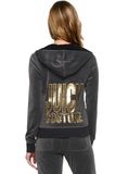 美国代购 Juicy Couture 2016春拼色亮片字母收腿裤套装SKU 4864