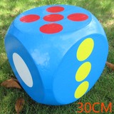 30CM圆角超大号泡沫大骰子大色子筛子大色子骰子活动游戏道具包邮