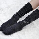 2双包邮秋冬季节兔羊毛堆堆袜韩国韩版袜套靴袜过膝袜女士女袜子