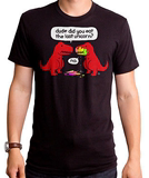 美国代购Red Sad T-Rex The Last Unicorn霸王龙 最后的独角兽T恤