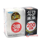 包邮日本VAPE 无味电池式防蚊3倍效果孕妇婴儿可用驱蚊器200日