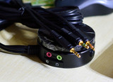 博田Z2升级版 带切换 带话筒接口音箱音量控制器线控器音量调节器
