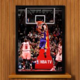 科比装饰画创意生日礼物NBA海报有框画卧室走廊楼梯口壁挂墙画