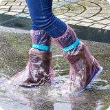 水鞋套男女中高筒雨靴套加厚防滑鞋套儿童雨天雨鞋套秋冬季防雨防