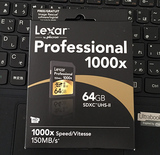 正品美国雷克沙lexar SD卡64 32G 1000X SD卡 官网可注册