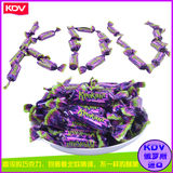 俄罗斯紫皮糖1000g 进口KDV酥糖 夹心巧克力糖果喜糖批发零食包邮