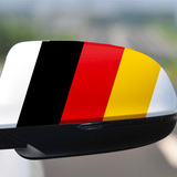 反光贴纸 改装车贴 德国国旗 后视镜/倒后镜 划痕贴 汽车装饰贴
