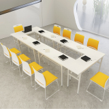简约现代会议桌折叠条形桌子培训桌椅长条桌长桌组合办公桌