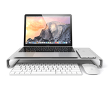 iMac台式电脑铝合金支架 macbook笔记本桌面显示器增高散热架底座