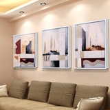 客厅装饰画沙发背景墙画壁画挂画三联北欧现代简约餐厅简欧式卧室