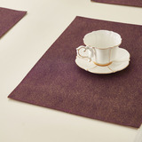 促销双立欧式高档布艺餐垫中式隔热垫宜家餐桌垫防水盘子碗垫杯垫