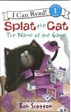 原版 英文splat the cat the name of the game 平装