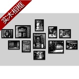 老北京黑白照片胡同建筑装饰画相框挂画客厅餐馆酒店经典挂画壁画