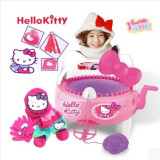 迪士尼HelloKitty/凯蒂猫编织机儿童家用手工织布机diy织毛衣玩具