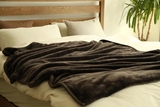 冬季床单绒毯加厚双层法兰绒 良品风抗静电盖毯暖毛回馈款 毛毯休