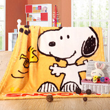 恒源祥加厚拉舍尔毛毯 单/双人儿童学生毯婴儿幼儿园卡通盖毯特价