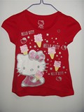 班尼路hello kitty专柜正品新款女纯棉童装短袖T恤82503201