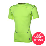 Nike PRO男子篮球跑步训练速干运动紧身衣短袖T恤449792-405-021