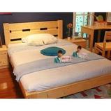 创意特价实木床松木床单人床松木双人床儿童床实木家具可定制