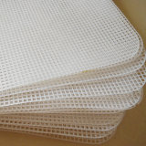 手工编织塑料坐垫 DIY材料工具 毛线门垫地毯坐垫沙发垫 塑料网格
