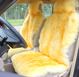 新款 汽车座垫 纯羊毛坐垫 整张羊皮 冬季毛垫 全长毛皮毛一体
