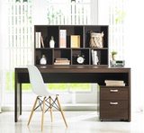 时尚简约简洁书柜电脑桌子组合套台式家用办公桌特价书桌