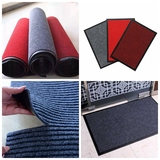 PVC双条纹卷材地垫可裁剪地毯吸水门垫门厅防滑垫走廊地垫脚垫