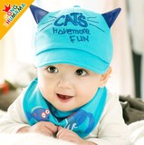 儿童婴儿帽子春款0-1-2岁宝宝帽春天6-12个月男女童帽春秋季韩国