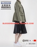 韩国直邮BLOSSOM高端正品女装通勤装时尚气质风衣外套韩国代购
