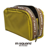 m square旅行化妆包收纳包旅游浴包拉链包手包