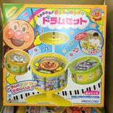 日本直邮 面包超人Pinocchio儿童益智玩具 音乐 架子鼓组合